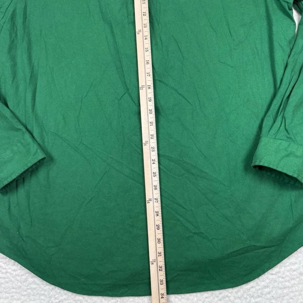 Polo Ralph Lauren Chamois Sport Shirt Men's 2XL‎ Classic Fit Green Button Front